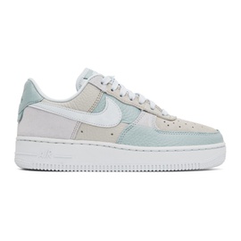 Nike Gray & Blue Air Force 1 07 Be Kind Sneakers 221011F128110