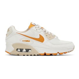 Nike 오프화이트 Off-White & Orange Air Max 90 SE Sneakers 221011F128145