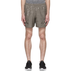 Nike Gray Dri-FIT Shorts 221011M213037