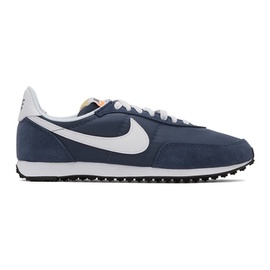 Nike Blue & White Waffle Trainer 2 Sneakers 221011M237070