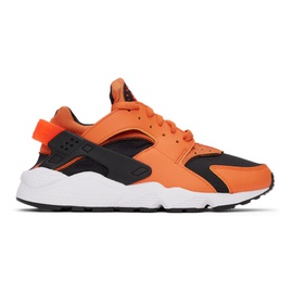 Nike Orange Air Huarache Sneakers 221011M237084
