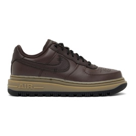 Nike Brown Air Force 1 Luxe Sneakers 221011M237157