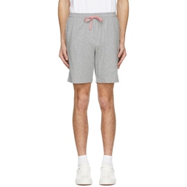BOSS Grey Cotton Shorts 221085M193018
