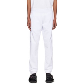 몽클레어 Moncler White Tricolor Lounge Pants 221111M190026