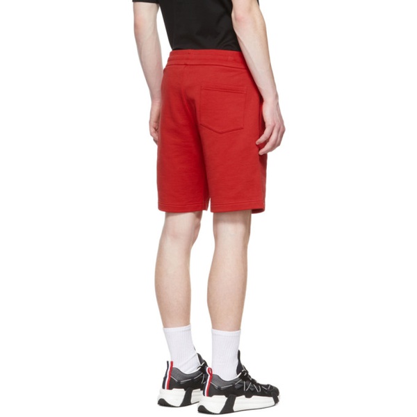 몽클레어 몽클레어 Moncler Red Cotton Shorts 221111M193028