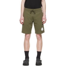 몽클레어 Moncler Khaki Cotton Shorts 221111M193030