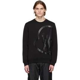 몽클레어 Moncler Black Logo Patched Sweatshirt 221111M204023