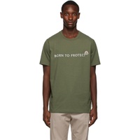 몽클레어 Moncler Green Born To Protect T-Shirt 221111M213053