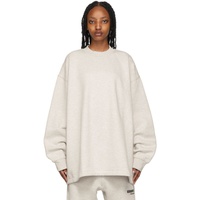 에센셜 Essentials 오프화이트 Off-White Relaxed Sweatshirt 221161F098027