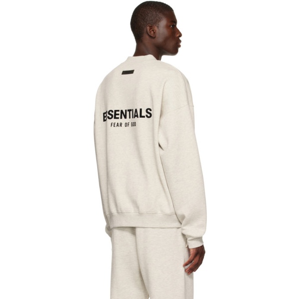  에센셜 Essentials 오프화이트 Off-White Crewneck Sweatshirt 221161M204022
