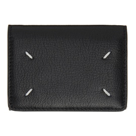 메종마르지엘라 Maison Margiela Black Leather Wallet 221168M164136