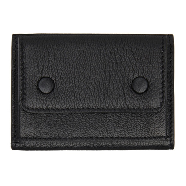 메종마르지엘라 메종마르지엘라 Maison Margiela Black Leather Wallet 221168M164136