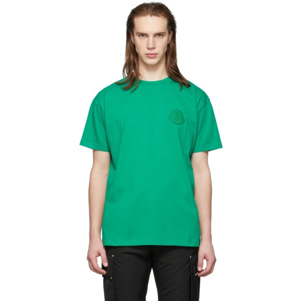 몽클레어 몽클레어 Moncler Genius Green Logo T-Shirt 221171M213001