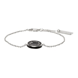 마크 제이콥스 Marc Jacobs Black & Silver The Medallion Bracelet 221190F007001