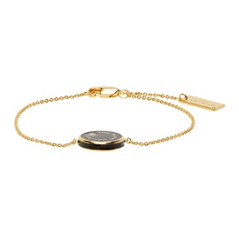 마크 제이콥스 Marc Jacobs Black The Medallion Bracelet 221190F007007