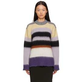 마크 제이콥스 Marc Jacobs Multicolor The B러스 RUSHED Striped Sweater Sweater 221190F096003