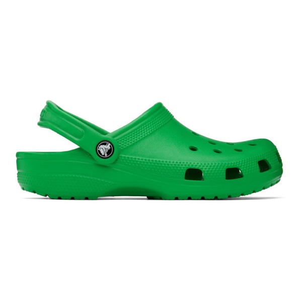 크록스 Crocs Green Classic Clogs 221209M234004