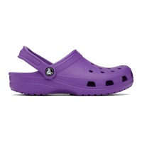 Crocs Purple Classic Clogs 221209M234007