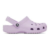 Crocs Purple Classic Clogs 221209M234008