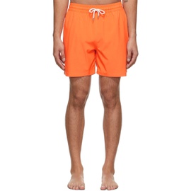 폴로 랄프 로렌 Polo Ralph Lauren Orange Traveler Swim Shorts 221213M208000