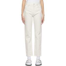 에이골디 AGOLDE 오프화이트 Off-White 90s Pinch Waist Jeans 221214F069005