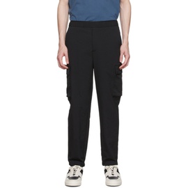 띠어리 Theory Black Recycled Polyester Trousers 221216M193015
