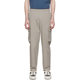 띠어리 Theory Taupe Recycled Polyester Trousers 221216M193016