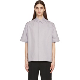 질샌더 Jil Sander Purple Button-Down Shirt 221249M192041