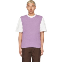 질샌더 Jil Sander Purple Wool Sweater 221249M201028