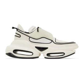 발망 Balmain White & Black B-Bold Sneakers 221251F128002