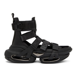 발망 Balmain Black B-Bold Sandals 221251M236002