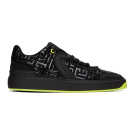 발망 Balmain Black Skate Low Sneakers 221251M237008