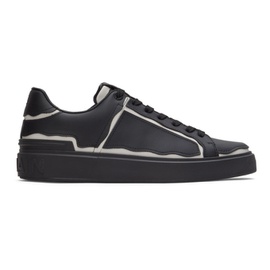 발망 Balmain Black & White B-Court Sneakers 221251M237020