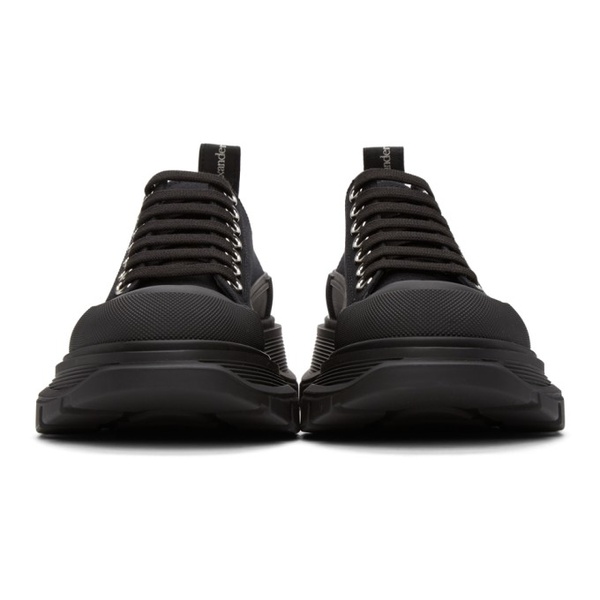 알렉산더 맥퀸 알렉산더맥퀸 Alexander McQueen Black Tread Slick Sneakers 221259F128000