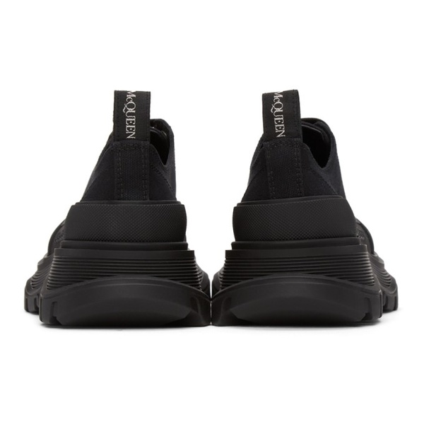 알렉산더 맥퀸 알렉산더맥퀸 Alexander McQueen Black Tread Slick Sneakers 221259F128000