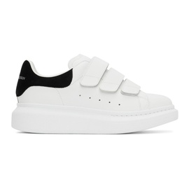 알렉산더맥퀸 Alexander McQueen White & Black Oversized Velcro Sneakers 221259F128084