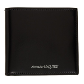 알렉산더맥퀸 Alexander McQueen Black Polished Bifold Wallet 221259M164026