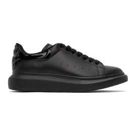 알렉산더맥퀸 Alexander McQueen Black Patent Oversized Sneakers 221259M237079