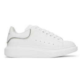 알렉산더맥퀸 Alexander McQueen White Oversized Larry Zip Sneakers 221259M237145
