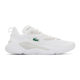 라코스테 Lacoste White Aceshot Sneakers 221268M237001