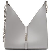 지방시 Givenchy Grey Mini Cut-Out Shoulder Bag 221278F048025