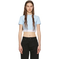 지방시 Givenchy Blue Nylon T-Shirt 221278F110018