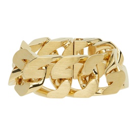 지방시 Givenchy Gold Medium G Chain Bracelet 221278M142004