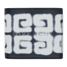 지방시 Givenchy Navy 4G Wallet 221278M164004