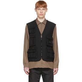 지방시 Givenchy Black Wool Vest 221278M185004