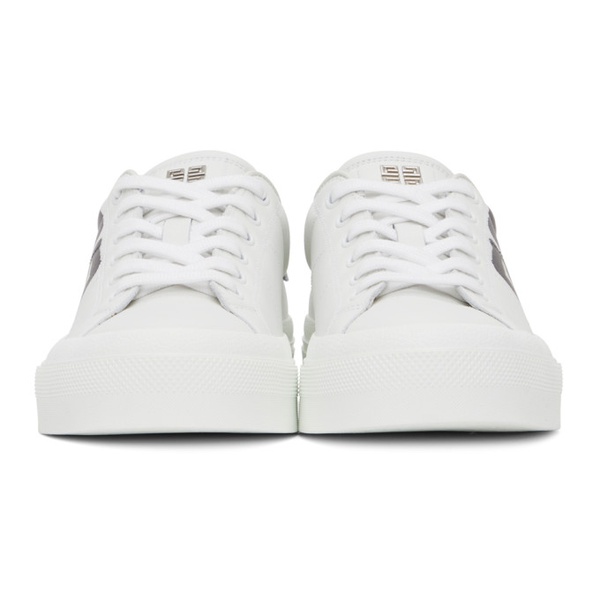 지방시 지방시 Givenchy White Chito 에디트 Edition 4G Print City Sport Sneakers 221278M237002