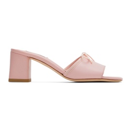 레페토 Repetto Pink Tiba Heeled Sandals 221296F125001