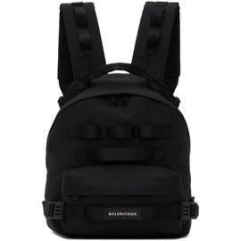 발렌시아가 Balenciaga Black Small Army Multicarry Backpack 221342M166010