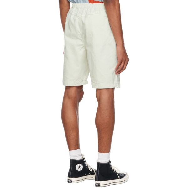  Stuessy 오프화이트 Off-White Brushed Beach Shorts 221353M193009