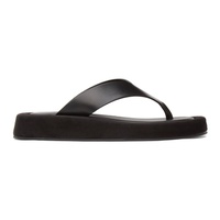 더 로우 The Row Black Ginza Sandals 221359F124004